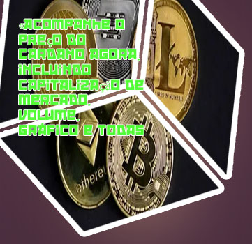 Valor da criptomoeda ada