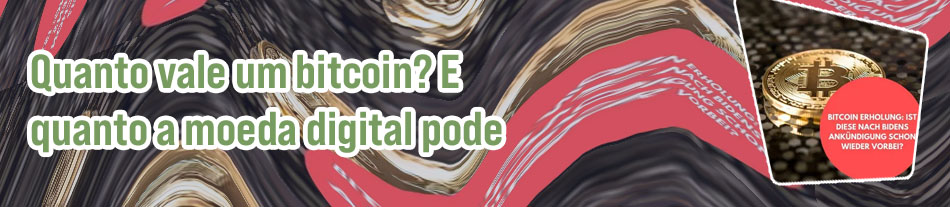 Valor de um bit coin